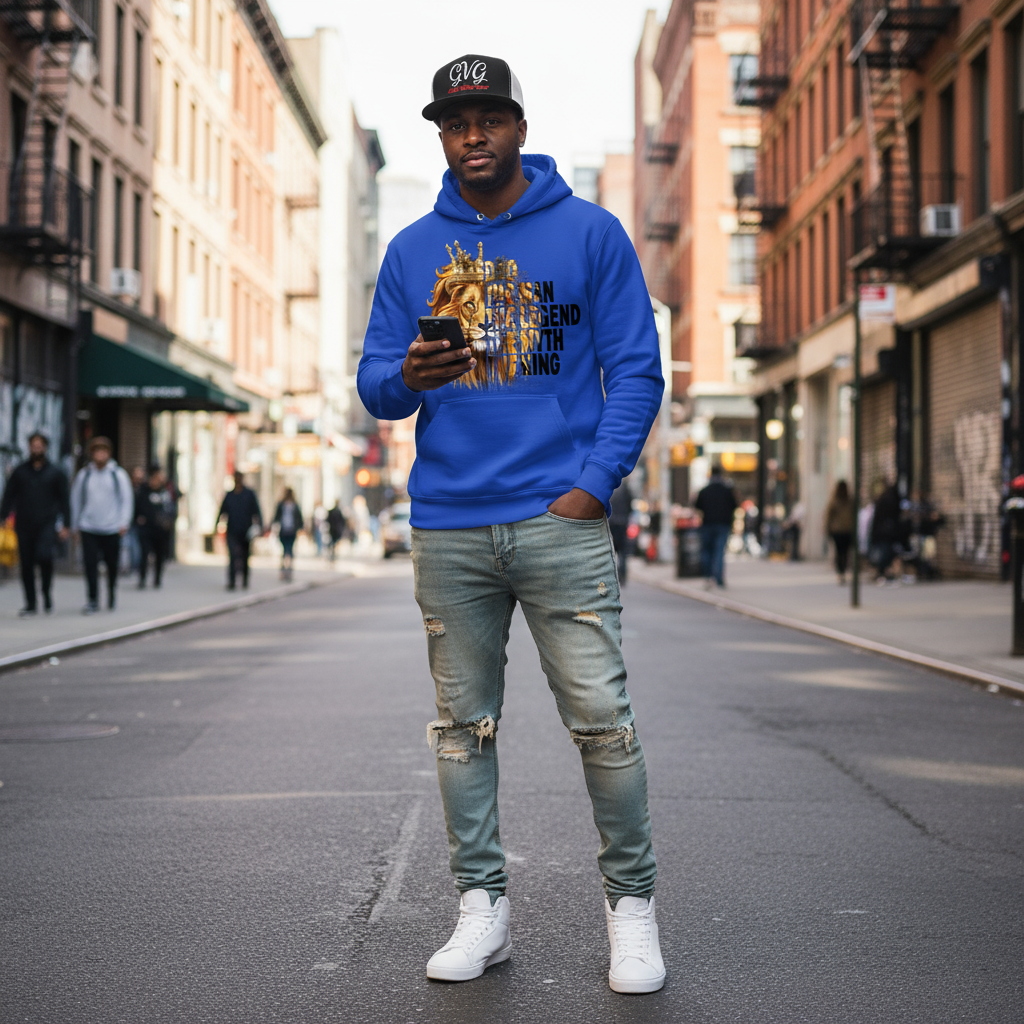Lion Legend Hoodie with GVG Trucker Cap