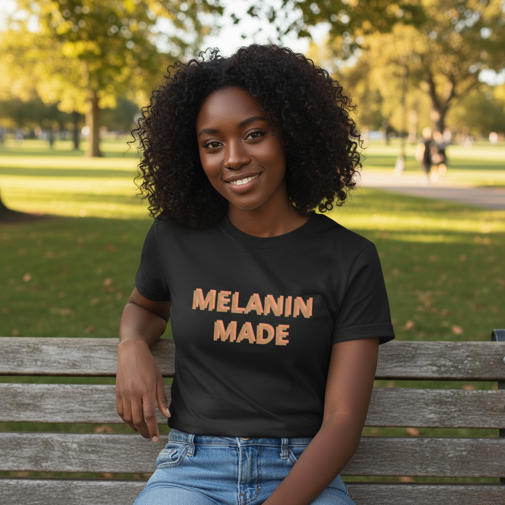 Melanin Made T-Shirt - no hat