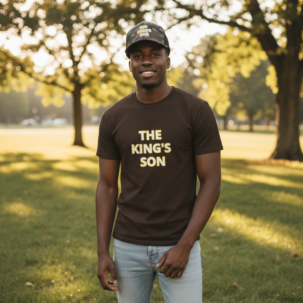 The King's Son T-Shirt with King's Son Camo Hat